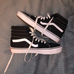 Vans Skate Highs Black/White
